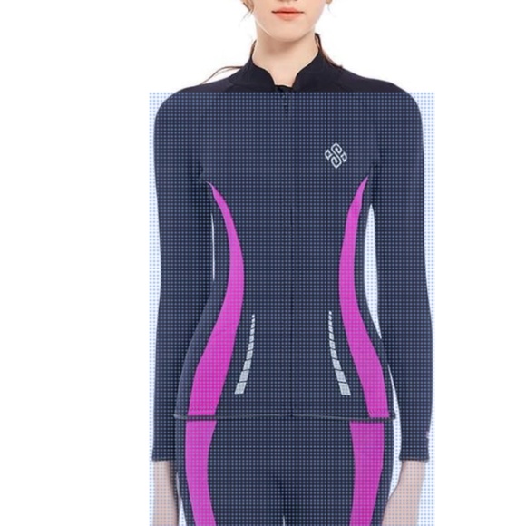 Seaskin Wetsuit Tops for Womens 3mm Front Zipper (Size XXL) - Picture 1 of 6